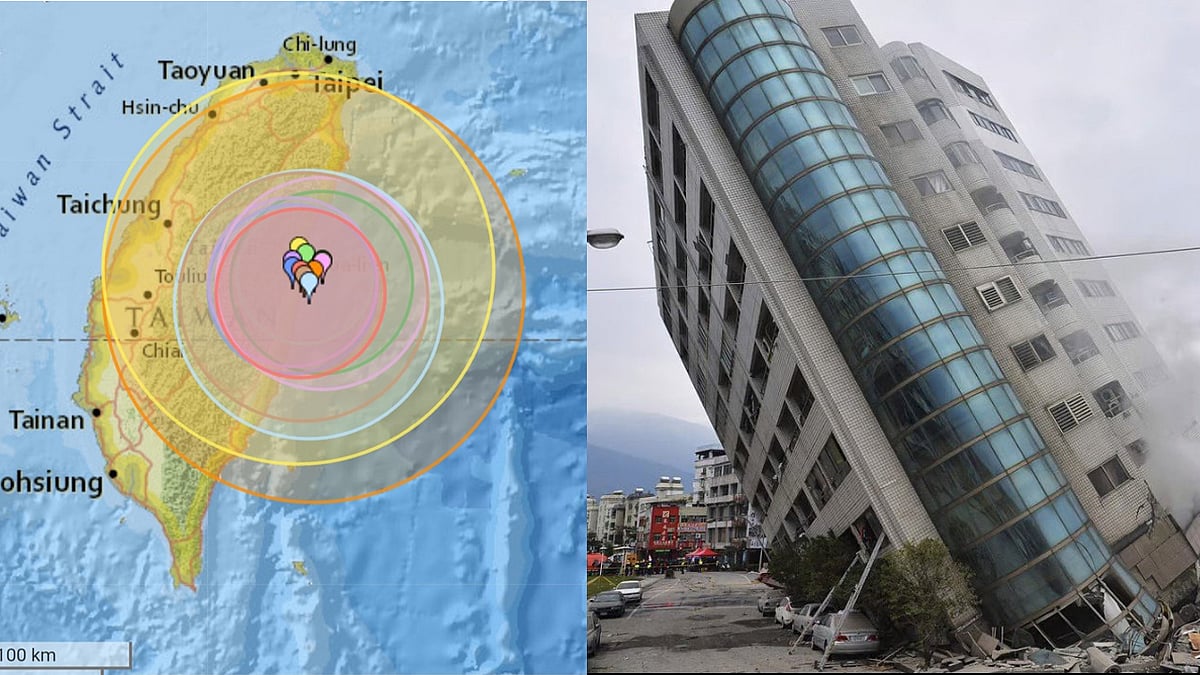 Taiwan Earthquake: ತೈವಾನ್ ನಲ್ಲಿ ಒಂದೇ ದಿನ 80 ಭೂಕಂಪ, ರಿಕ್ಟರ್ ಮಾಪಕದಲ್ಲಿ ಗರಿಷ್ಠ 6.3 ತೀವ್ರತೆ ದಾಖಲು!