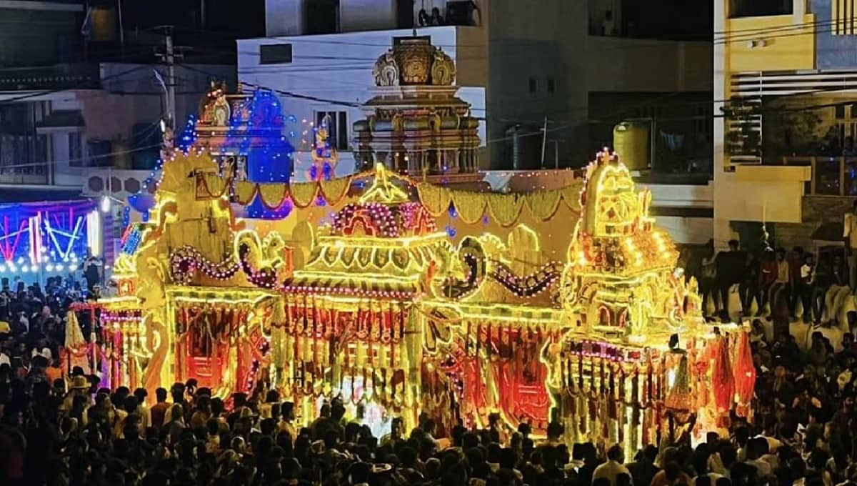 ಕೆಜಿಎಫ್: ವಿಜೃಂಭಣೆಯ ಬ್ರಹ್ಮೋತ್ಸವ, ಲಕ್ಷಾಂತರ ಭಕ್ತರು ಭಾಗಿ!