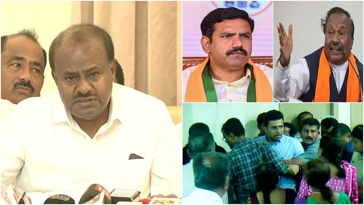 HDK ವಿರುದ್ಧ Congress ದೂರು. ಗದ್ದಲ ಸಭೆಯಿಂದ ಹೊರನಡೆದ ತೇಜಸ್ವಿ ಸೂರ್ಯ. ಈಶ್ವರಪ್ಪಗೆ ನಾಮಪತ್ರ ಹಿಂಪಡೆಯಲು ಗಡುವು! ಈ ದಿನದ ಸುದ್ದಿ ಮುಖ್ಯಾಂಶಗಳು: 15-4-2024