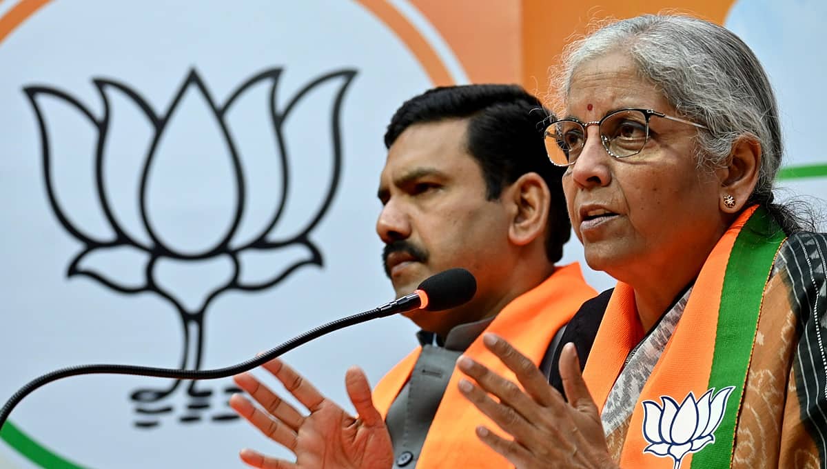 ಚುನಾವಣಾ ಆಯೋಗ ಅನುಮತಿ ನೀಡದಿರುವುದು ಬರ ಪರಿಹಾರ ವಿಳಂಬಕ್ಕೆ ಕಾರಣ: ನಿರ್ಮಲಾ ಸೀತಾರಾಮನ್