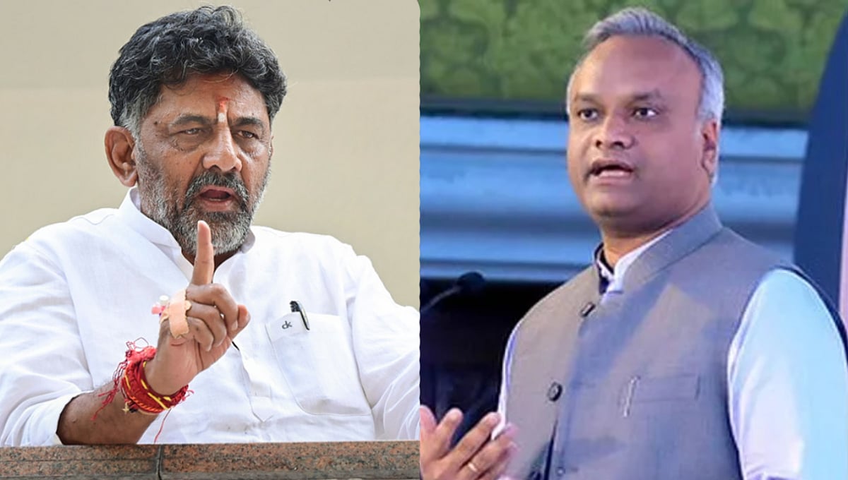 ಲೋಕಸಭೆ ಚುನಾವಣೆ: ಡಿಕೆ ಶಿವಕುಮಾರ್, ಪ್ರಿಯಾಂಕ್ ಖರ್ಗೆ ವಿರುದ್ಧ ಚುನಾವಣಾ ಆಯೋಗಕ್ಕೆ ಬಿಜೆಪಿ ದೂರು