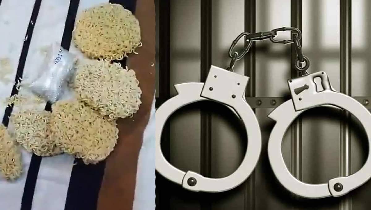 ನೂಡಲ್ಸ್ ಪ್ಯಾಕೆಟ್ನಲ್ಲಿ ಬಚ್ಚಿಟ್ಟಿದ್ದ 2.02 ಕೋಟಿ ರೂ. ಮೌಲ್ಯದ ವಜ್ರ ವಶ, ಪ್ರಯಾಣಿಕನ ಬಂಧನ