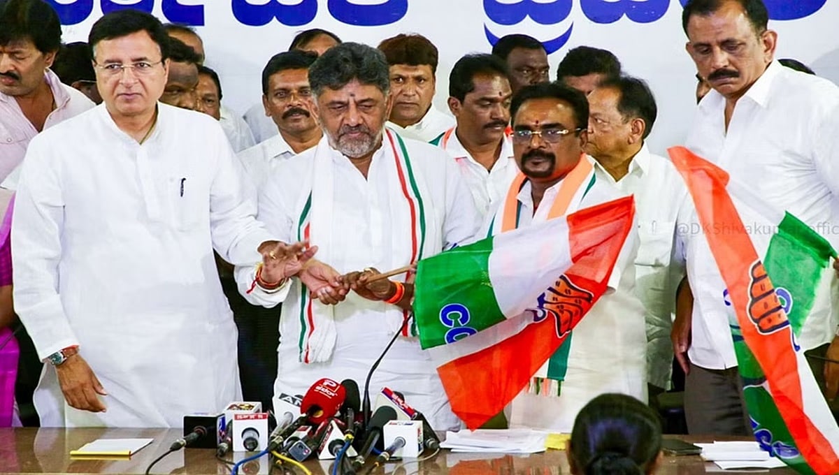 ಮಾಜಿ MLC ಕೆ.ಪಿ. ನಂಜುಂಡಿ ಬಿಜೆಪಿ ತೊರೆದು ಕಾಂಗ್ರೆಸ್ ಸೇರ್ಪಡೆ!