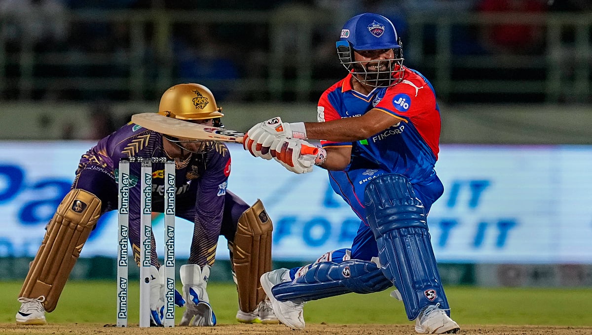 DC vs KKR: ಡೆಲ್ಲಿ ಕ್ಯಾಪಿಟಲ್ಸ್ ತಂಡದ ನಾಯಕ ರಿಷಬ್ ಪಂತ್ಗೆ 24 ಲಕ್ಷ ರೂ. ದಂಡ!