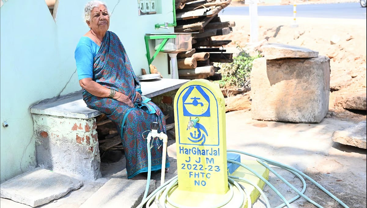 ಶಾನುಭೋಗನಹಳ್ಳಿಯಲ್ಲಿ ಜಲ ಜೀವನ್ ಮಿಷನ್ ವ್ಯರ್ಥ: 'ಮೋದಿ ನಲ್ಲಿ'ಯಲ್ಲಿ ಬರಲಿಲ್ಲ ಹನಿ ನೀರು!