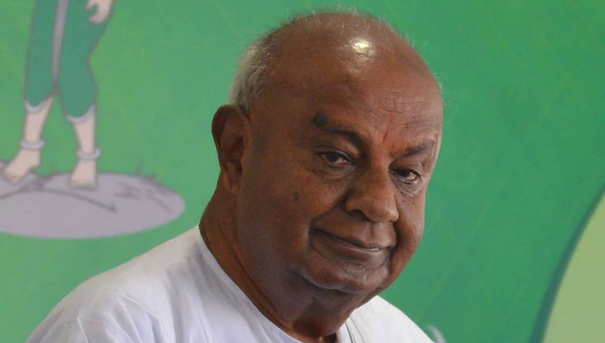 ಕಾಂಗ್ರೆಸ್‌ನಿಂದ ಸುಳ್ಳು ಪ್ರಣಾಳಿಕೆ: ರಾಹುಲ್, ಖರ್ಗೆ ವಿರುದ್ಧ JDS ವರಿಷ್ಠ ಎಚ್‌ಡಿ ದೇವೇಗೌಡ ವಾಗ್ದಾಳಿ