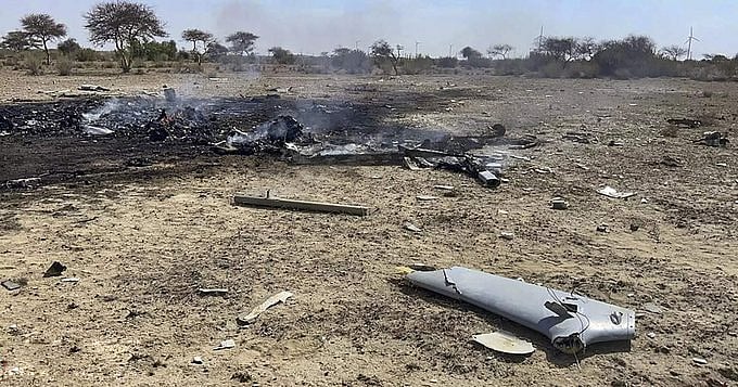 IAF aircraft crash: ವಾಯುಪಡೆಯ ಮಾನವ ರಹಿತ ವಿಮಾನ ಪತನ, ತನಿಖೆಗೆ ಆದೇಶ