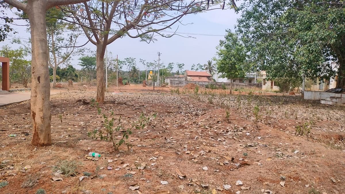 ಚಕ್ರಬಾವಿ ಪ್ರಾಥಮಿಕ ಆರೋಗ್ಯ ಕೇಂದ್ರದ ಬಳಿಯಿರುವ ಪಾರ್ಕಿನ ಸ್ಥಿತಿ
