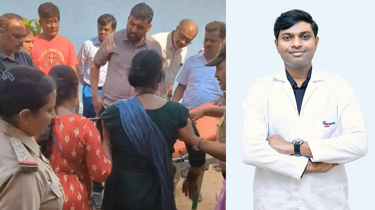 ಮತದಾನ ಮಾಡಲು ಬಂದ ಮಹಿಳೆಗೆ ಹೃದಯ ಸ್ತಂಭನ: ಪ್ರಾಥಮಿಕ ಚಿಕಿತ್ಸೆ ನೀಡಿ ಜೀವ ಉಳಿಸಿದ ವೈದ್ಯ!