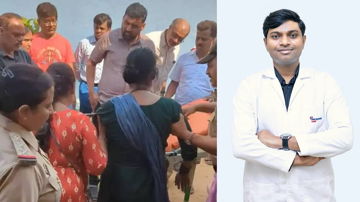 ಮತದಾನ ಮಾಡಲು ಬಂದ ಮಹಿಳೆಗೆ ಹೃದಯ ಸ್ತಂಭನ: ಪ್ರಾಥಮಿಕ ಚಿಕಿತ್ಸೆ ನೀಡಿ ಜೀವ ಉಳಿಸಿದ ವೈದ್ಯ!