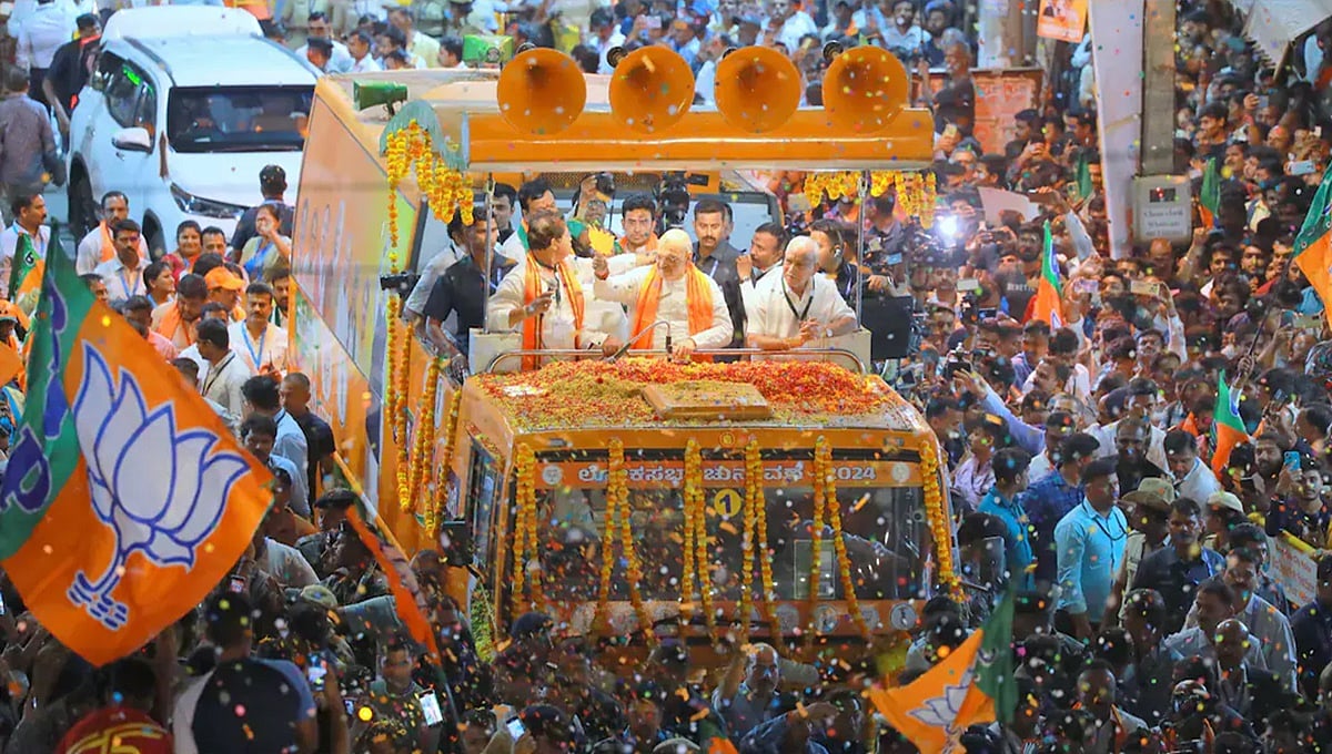 ಕರ್ನಾಟಕದಲ್ಲಿ NDA ಎಲ್ಲಾ 28 ಸ್ಥಾನಗಳನ್ನು ಗೆಲ್ಲಲಿದೆ: ಅಮಿತ್ ಶಾ