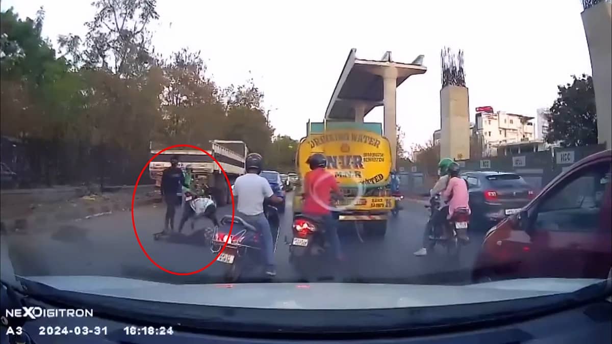 ಬೆಂಗಳೂರು: ಹಾಡಹಗಲೇ ವ್ಯಕ್ತಿ ಮೇಲೆ ಕಬ್ಬಿಣದ ರಾಡ್‌ನಿಂದ ಮಾರಣಾಂತಿಕ ಹಲ್ಲೆ, ಕಾರಿನ ಡ್ಯಾಶ್ ಕ್ಯಾಮ್ ನಲ್ಲಿ ವಿಡಿಯೋ ದಾಖಲು!