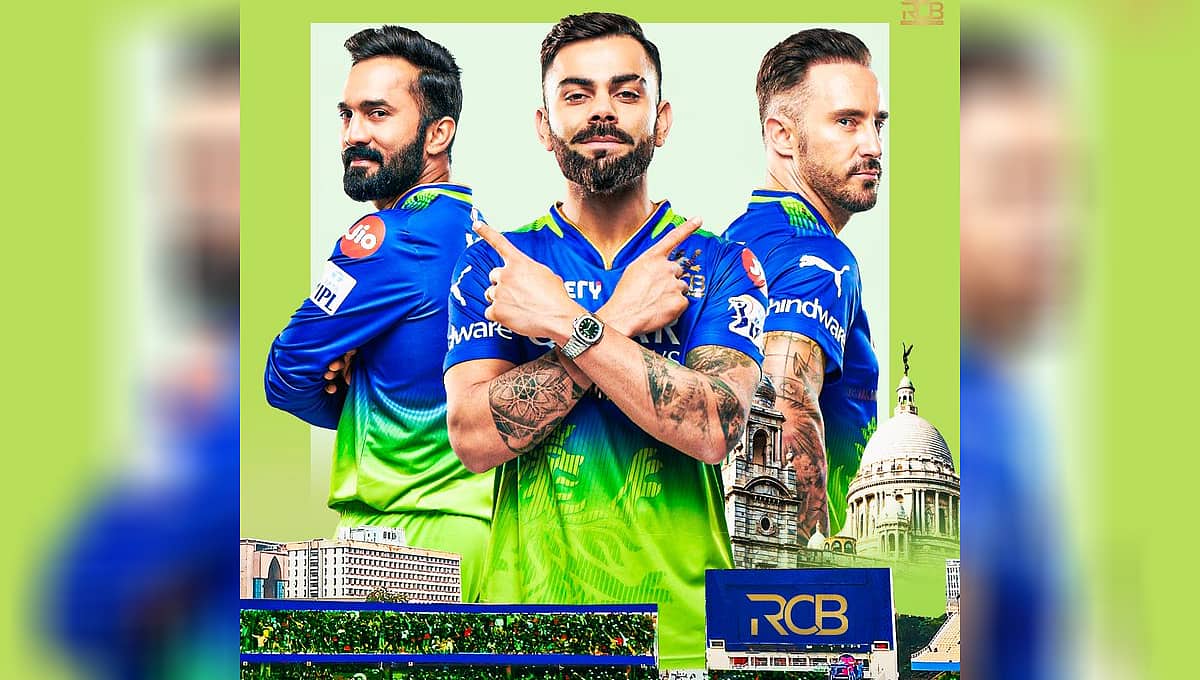 IPL 2024: KKR ವಿರುದ್ಧ ಹಸಿರು ಜೆರ್ಸಿ ತೊಟ್ಟು ಕಣಕ್ಕಿಳಿಯಲಿದೆ RCB; ಕಾರಣ ಏನು?