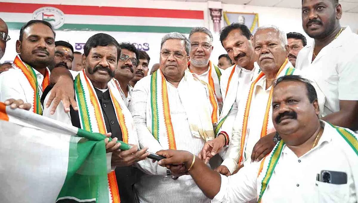 ಬಿಜೆಪಿಗೆ ಮತ್ತೊಂದು ಶಾಕ್; ಸಂಸದ ಶ್ರೀನಿವಾಸ್ ಪ್ರಸಾದ್ ಸಹೋದರ ಕಾಂಗ್ರೆಸ್ ಸೇರ್ಪಡೆ