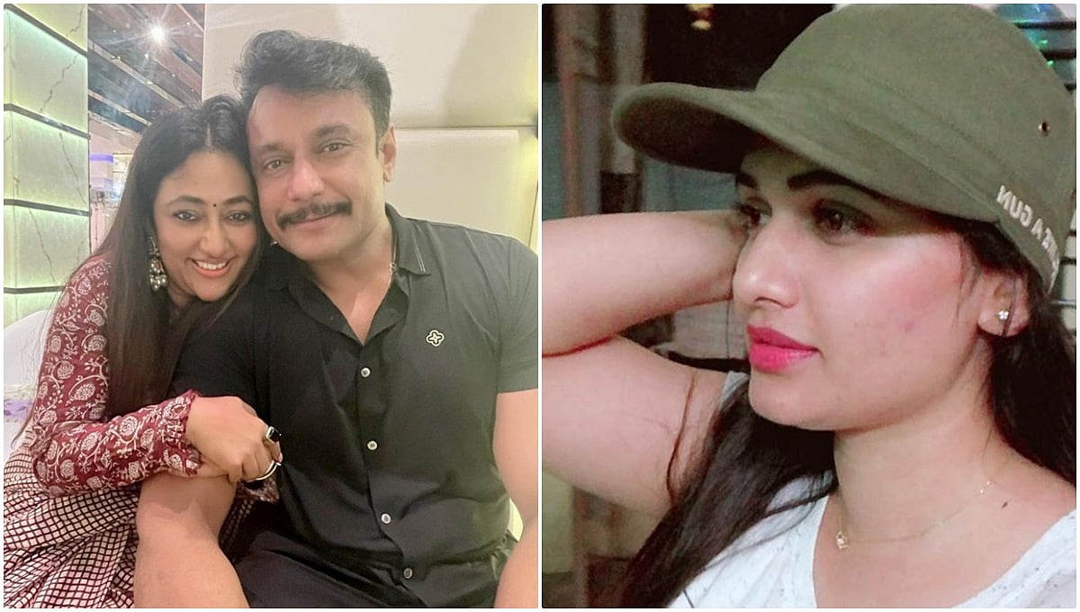 ವಿವಾಹ ವಾರ್ಷಿಕೋತ್ಸವ ಆಚರಿಸಿಕೊಂಡ ದರ್ಶನ್ ದಂಪತಿ: 'ಕರ್ಮ' ಎಂದು ಪೋಸ್ಟ್ ಮಾಡಿದ ಪವಿತ್ರಾ ಗೌಡ
