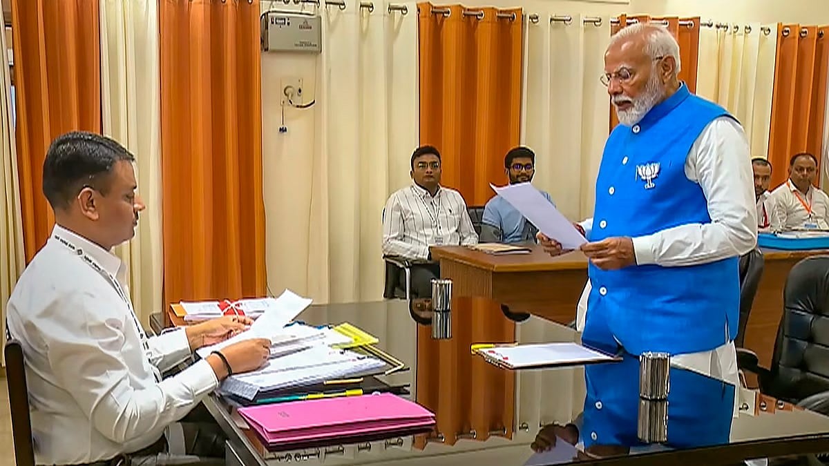 Lok Sabha election 2024: ವಾರಣಾಸಿಯಿಂದ ಪ್ರಧಾನಿ ಮೋದಿ ನಾಮಪತ್ರ ಸಲ್ಲಿಕೆ; ಹ್ಯಾಟ್ರಿಕ್ ಗೆಲುವಿನ ನಿರೀಕ್ಷೆ!