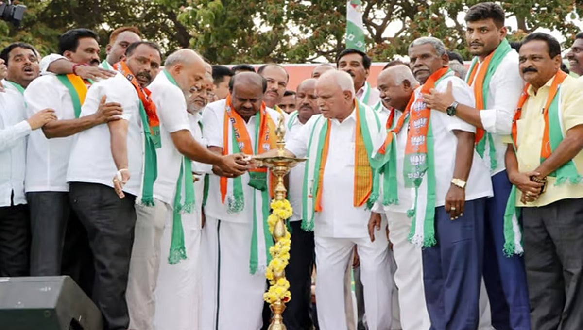 ಪ್ರಜ್ವಲ್ ರೇವಣ್ಣ ವಿವಾದದ ನಡುವೆ ಪರಿಷತ್ ಚುನಾವಣೆಗೂ ಬಿಜೆಪಿ-ಜೆಡಿಎಸ್ ಮೈತ್ರಿ ಮುಂದುವರಿಕೆ ಸಾಧ್ಯತೆ