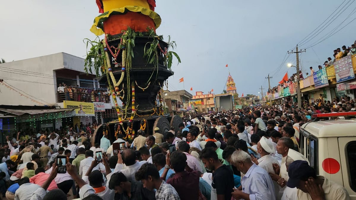 ಗದಗ: ರಥೋತ್ಸವದ ವೇಳೆ ಚಕ್ರದಡಿ ಸಿಲುಕಿ ಇಬ್ಬರು ಭಕ್ತರ ದಾರುಣ ಸಾವು!