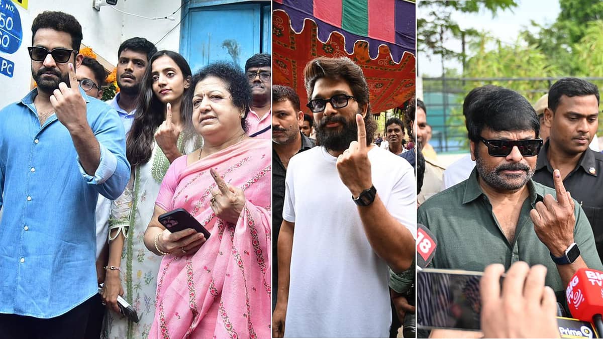 LokSabha Election 2024: 4ನೇ ಹಂತದ ಮತದಾನ, ಸಾಮಾನ್ಯರಂತೆ ಬಂದು ಮತ ಚಲಾಯಿಸಿದ ಚಿತ್ರ ನಟರು