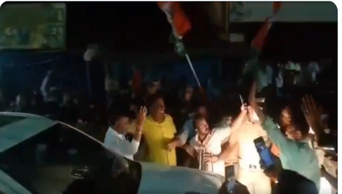 ಹಾವೇರಿ: ಚುನಾವಣಾ ಪ್ರಚಾರ ವೇಳೆ ಕಾಂಗ್ರೆಸ್ ಕಾರ್ಪೋರೇಟರ್ ಗೆ ಡಿಕೆಶಿ ಕಪಾಳ ಮೋಕ್ಷ! ವಿಡಿಯೋ ವೈರಲ್