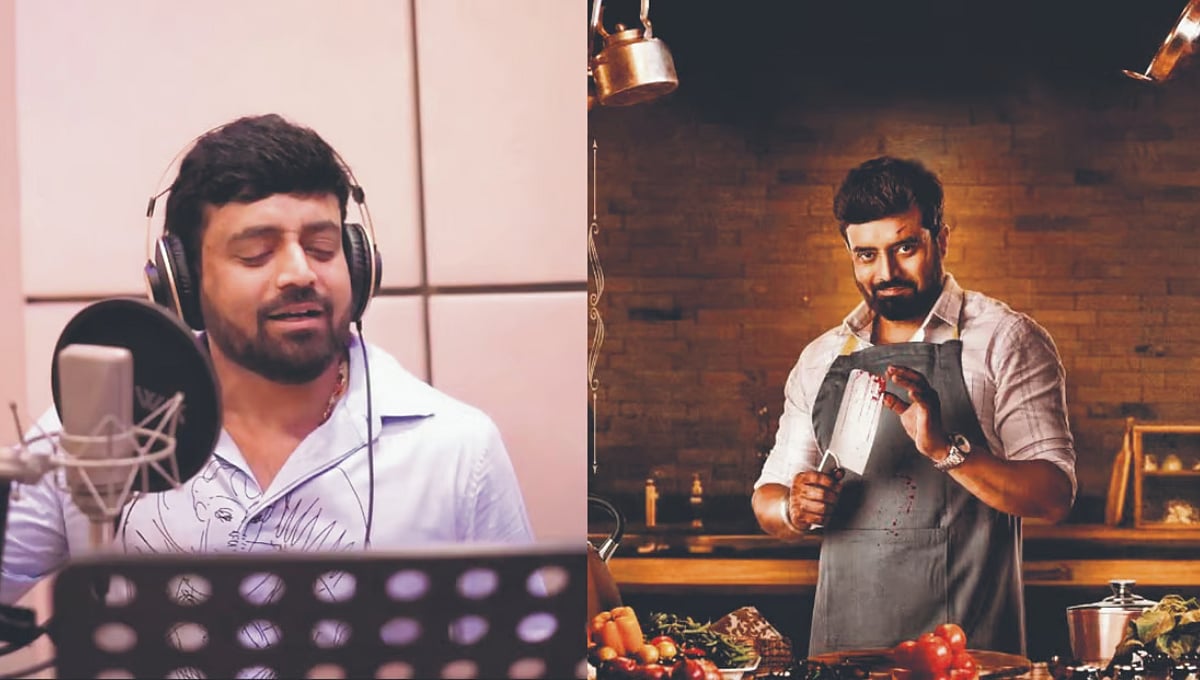 'ಚೆಫ್ ಚಿದಂಬರ' ಚಿತ್ರದ ಶೀರ್ಷಿಕೆ ಗೀತೆಗೆ ತಾವೇ ಧ್ವನಿ ನೀಡಿದ ನಟ ಅನಿರುದ್ಧ್ ಜಟ್ಕರ್