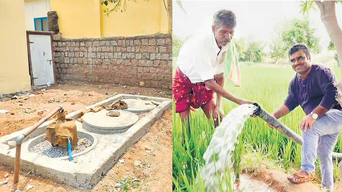 ಬೇಸಿಗೆ ನಿರ್ವಹಣೆಗೆ ಬೋರ್ವೆಲ್ ರೀಚಾರ್ಜ್: ಬರಗಾಲದ ನಡುವೆಯೂ ಕೊಪ್ಪಳದ ಶಾಲೆಗಳು ಜಲ ಸಮೃದ್ಧ!