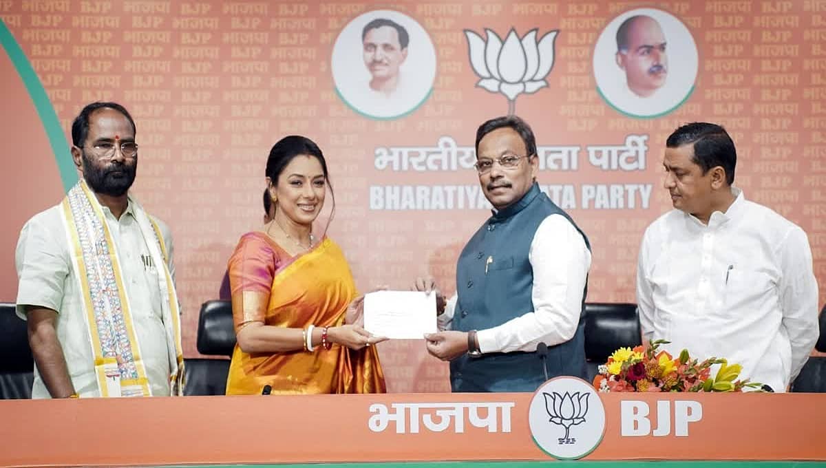 ನಾನು ಮೋದಿಯವರ ಬಹು ದೊಡ್ಡ ಅಭಿಮಾನಿ: ಬಿಜೆಪಿ ಸೇರಿದ ನಟಿ ರೂಪಾಲಿ ಗಂಗೂಲಿ