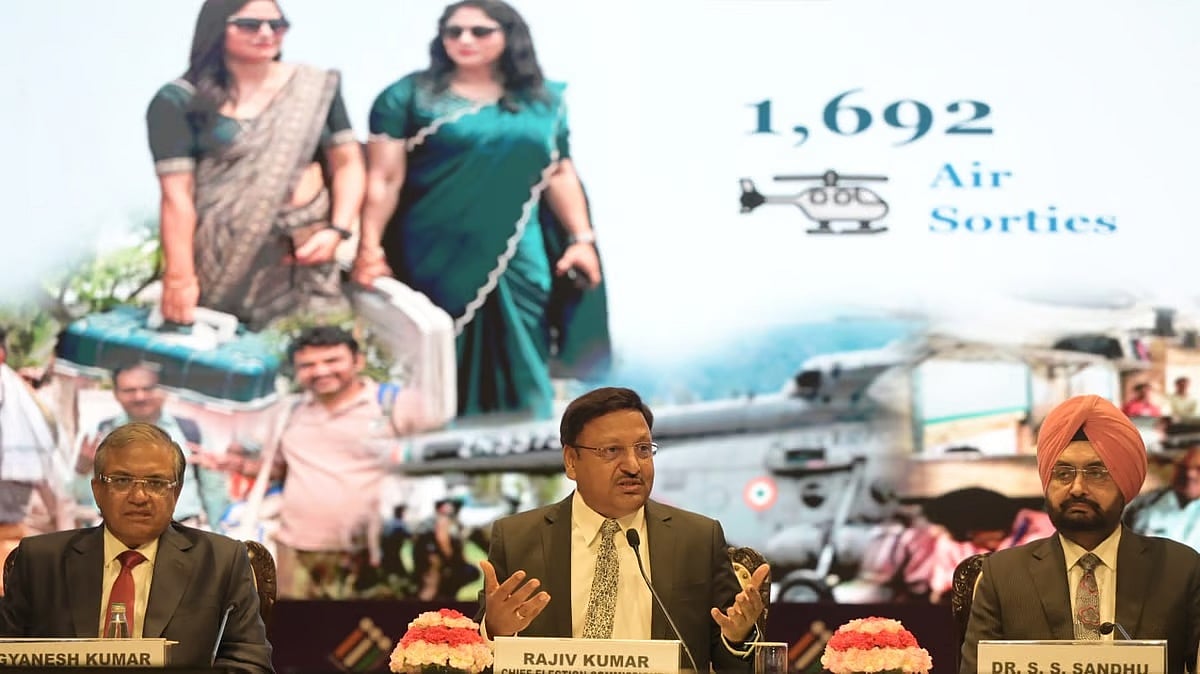 ಲೋಕಸಭಾ ಚುನಾವಣೆಯಲ್ಲಿ 64.2 ಕೋಟಿ ಜನರು ಮತದಾನ; ಭಾರತ ವಿಶ್ವದಾಖಲೆ: ರಾಜೀವ್ ಕುಮಾರ್