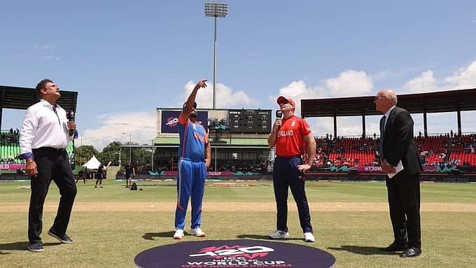 ICC T20 World Cup 2024 semi-final 2: ಭಾರತ ವಿರುದ್ಧ ಟಾಸ್ ಗೆದ್ದ ಇಂಗ್ಲೆಂಡ್ ಬೌಲಿಂಗ್ ಆಯ್ಕೆ