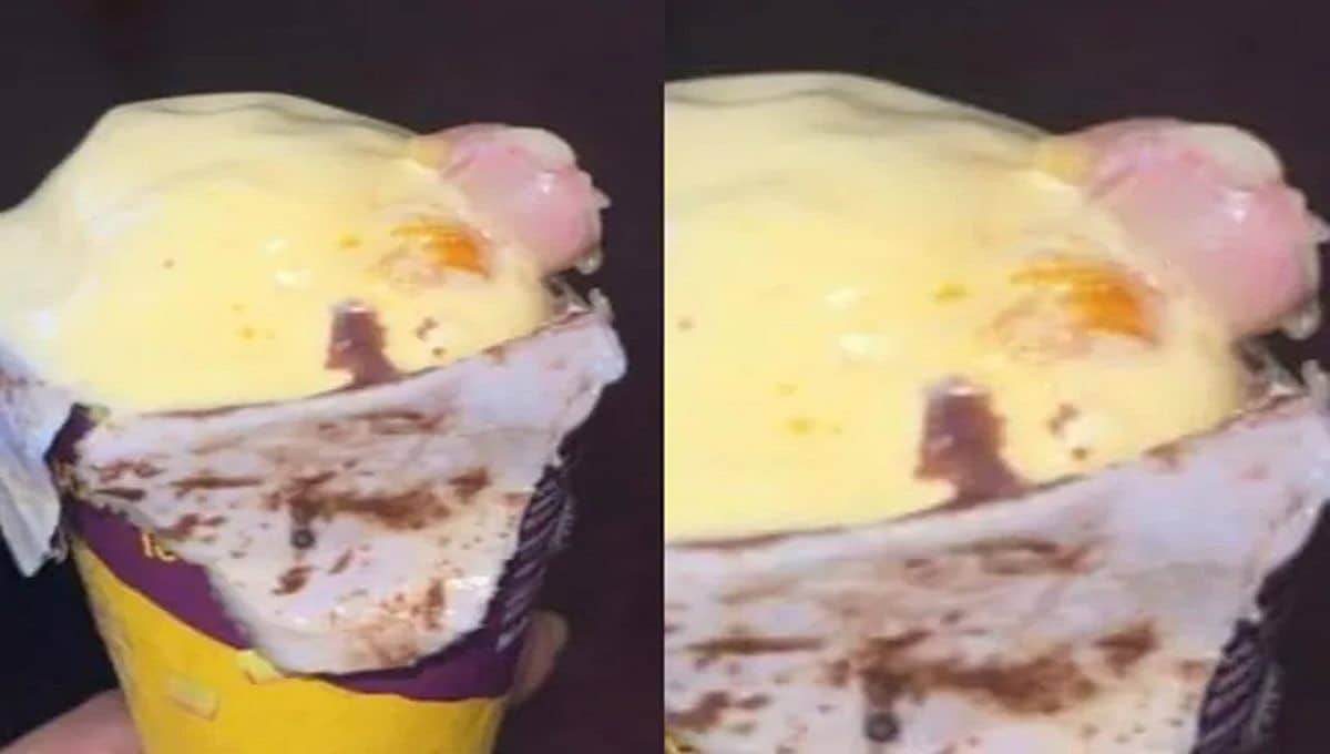 ಮುಂಬೈ: ಆನ್ ಲೈನ್ ನಲ್ಲಿ ತರಿಸಿದ್ದ cone ಐಸ್ ಕ್ರೀಮ್ ನಲ್ಲಿ ಮಾನವನ ಬೆರಳು ಪತ್ತೆ!