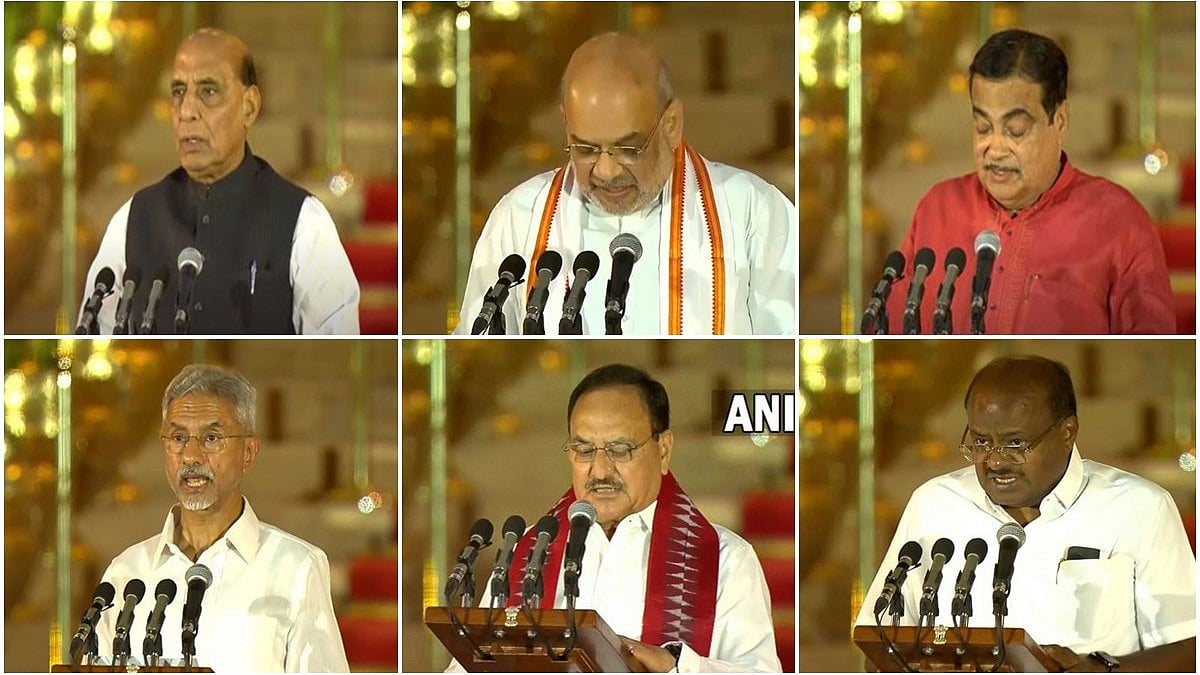 Modi 3.0 swearing in Ceremony: ಮೋದಿ ಸಂಪುಟಕ್ಕೆ 72 ಸಚಿವರು ಸೇರ್ಪಡೆ