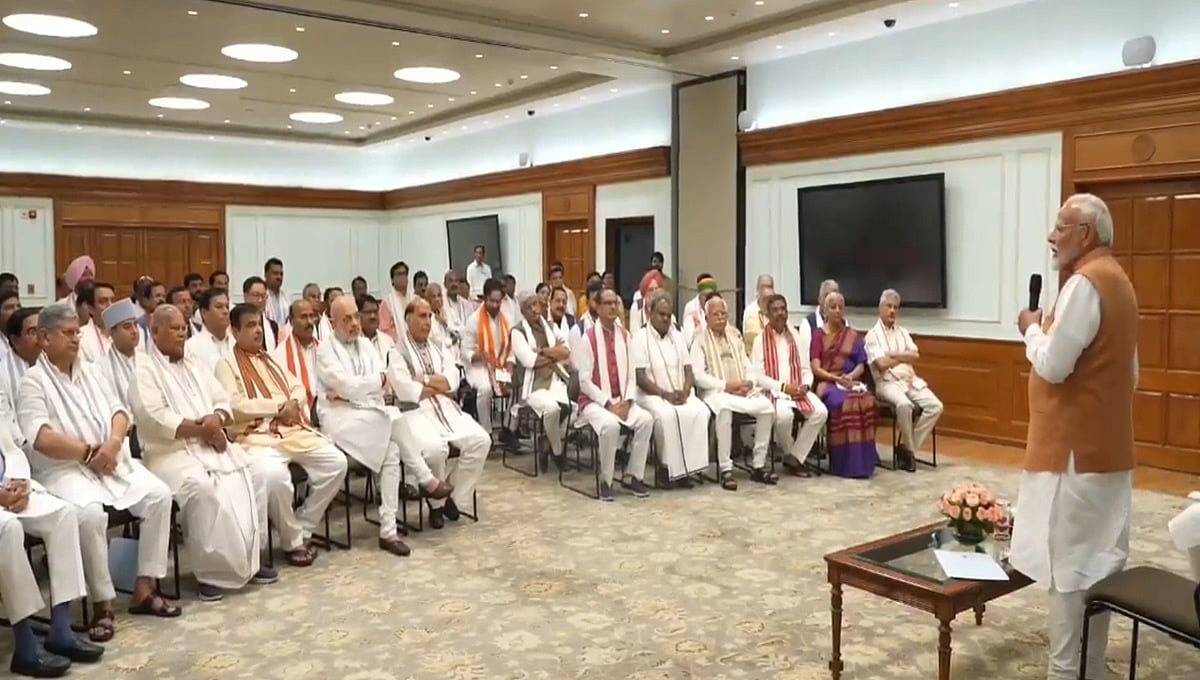 NDA ನಾಯಕರಿಗೆ ಮೋದಿ ಚಹಾಕೂಟ; ಸಂಭವನೀಯ ಸಚಿವರ ಪಟ್ಟಿ!