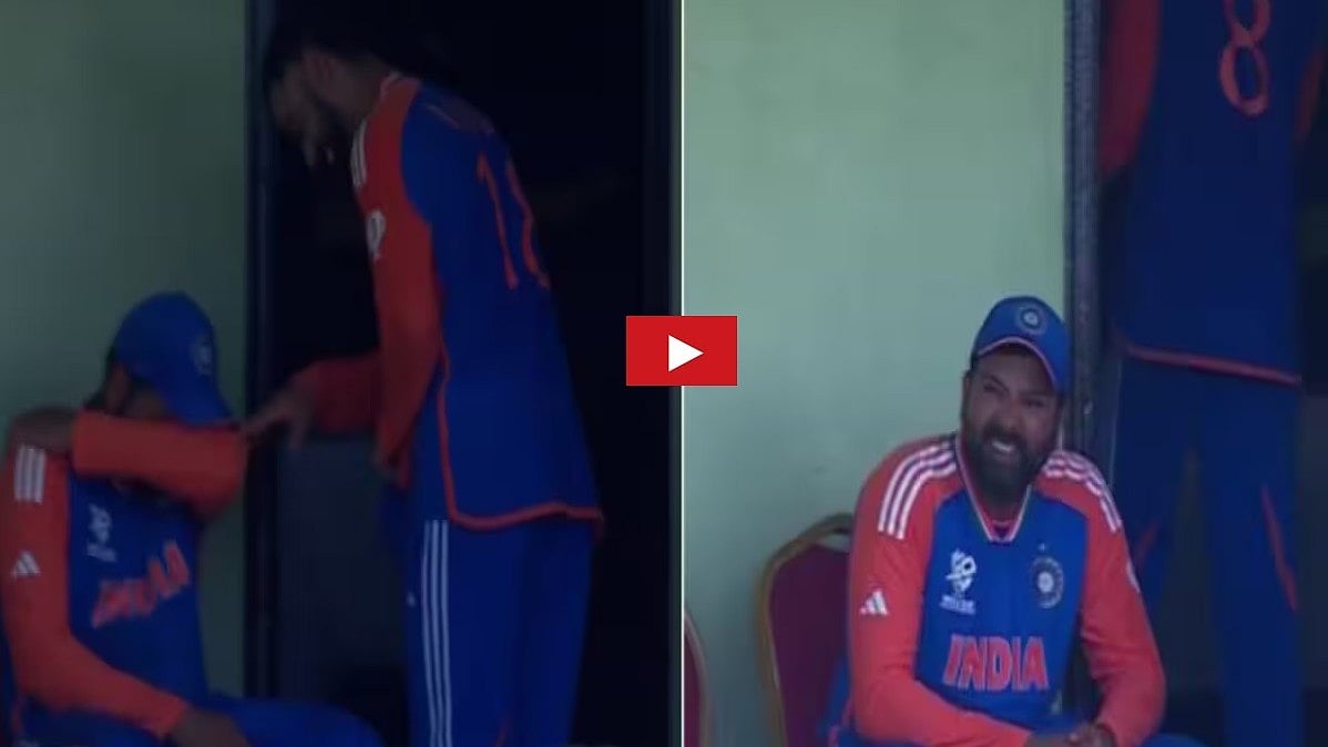 ಭಾವನಾತ್ಮಕ ದೃಶ್ಯ: T20 Worldcup ಫೈನಲ್ ಎಂಟ್ರಿಗೆ ರೋಹಿತ್ ಶರ್ಮಾ ಕಣ್ಣೀರು, ನಾಯಕನ ಅಳು ನೋಡಿ ಕೊಹ್ಲಿ ಮಾಡಿದ್ದೇನು, ವಿಡಿಯೋ!