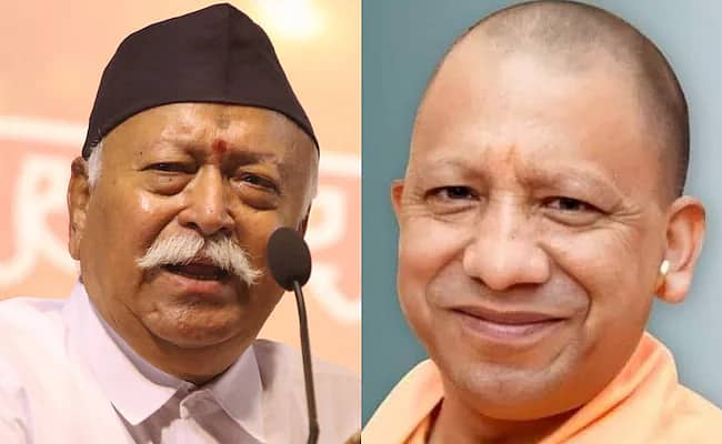 ಕುತೂಹಲ ಮೂಡಿಸಿದ ಆರ್ ಎಸ್ಎಸ್ ಮುಖ್ಯಸ್ಥ- ಯುಪಿ ಸಿಎಂ ಯೋಗಿ ಆದಿತ್ಯನಾಥ್ ಭೇಟಿ!