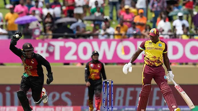 T20 world cup: ಪಪುವಾ ನ್ಯೂ ಗಿನಿಯಾ ವಿರುದ್ಧ ವೆಸ್ಟ್ ಇಂಡೀಸ್ ಗೆ 5 ರನ್ ಜಯ