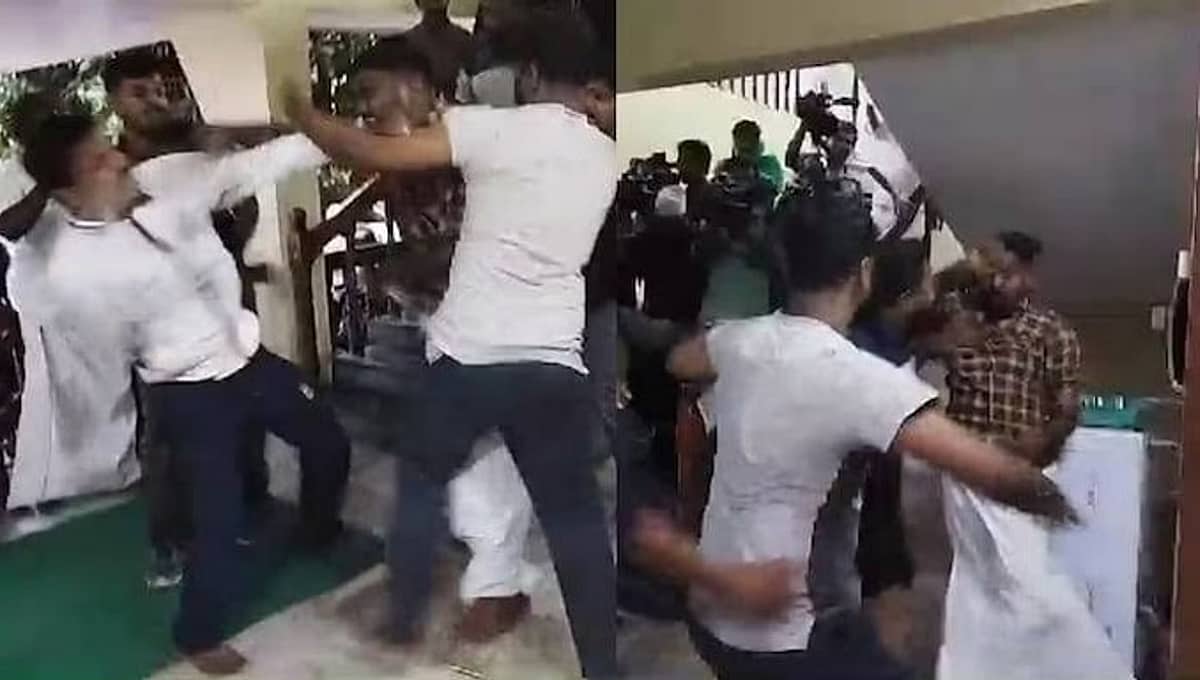 ಕೇರಳದಲ್ಲಿ ಬಿಜೆಪಿ ಅಭ್ಯರ್ಥಿಗೆ ಗೆಲುವು: ತ್ರಿಶೂರ್ ಡಿಸಿಸಿ ಕಚೇರಿಯಲ್ಲಿ ಜಗಳ, ಪ್ರಕರಣ ದಾಖಲು