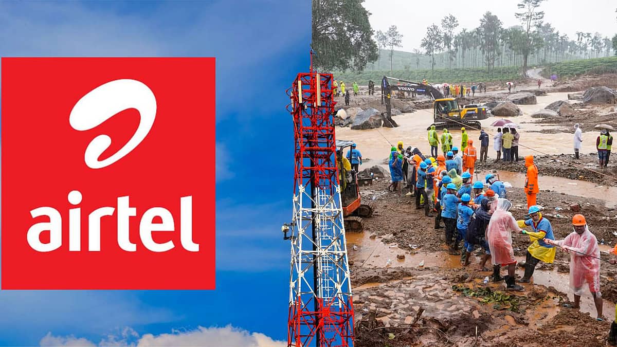Wayanad landslide: Airtel ಉಚಿತ ಸೇವೆ, ಬಿಲ್ ಗಡುವು ವಿಸ್ತರಣೆ, ಪರಿಹಾರ ಸಾಮಗ್ರಿ ಸಂಗ್ರಹ ಕೇಂದ್ರ ಸ್ಥಾಪನೆ!