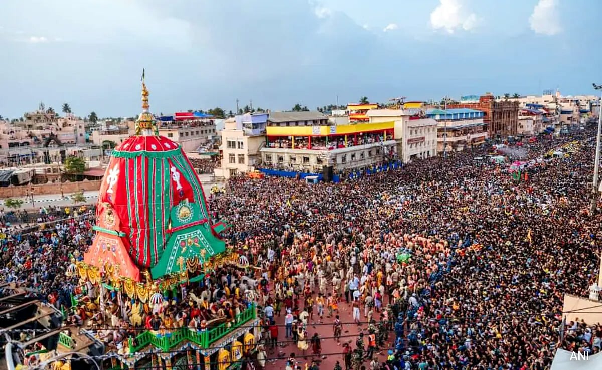 ಪುರಿ ರಥ ಯಾತ್ರೆ: ಲಕ್ಷಾಂತರ ಮಂದಿ ನಡುವೆ ಉಸಿರುಗಟ್ಟಿ ವ್ಯಕ್ತಿ ಸಾವು!