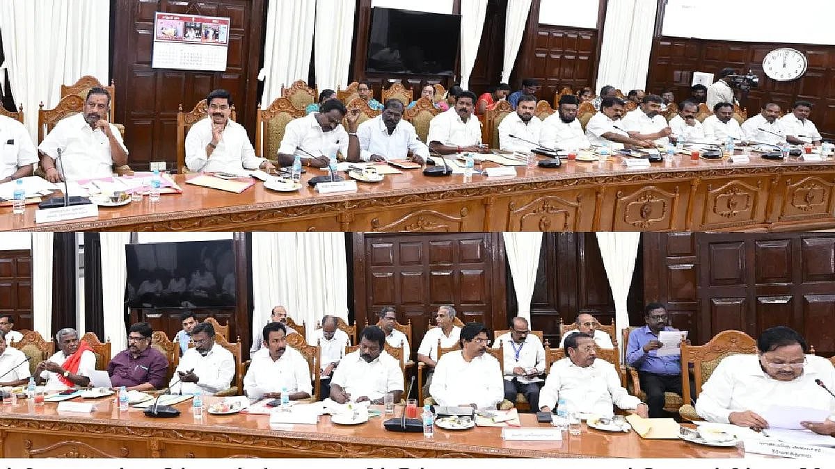 ಕಾವೇರಿ ವಿವಾದ: ಅಗತ್ಯವಿದ್ದಲ್ಲಿ ಸುಪ್ರೀಂ ಕೋರ್ಟ್ ಮೆಟ್ಟಿಲೇರಲು ತಮಿಳುನಾಡು ಸರ್ವಪಕ್ಷ ಸಭೆ ನಿರ್ಧಾರ; ಕರ್ನಾಟಕದ ನಡೆಗೆ ಖಂಡನೆ