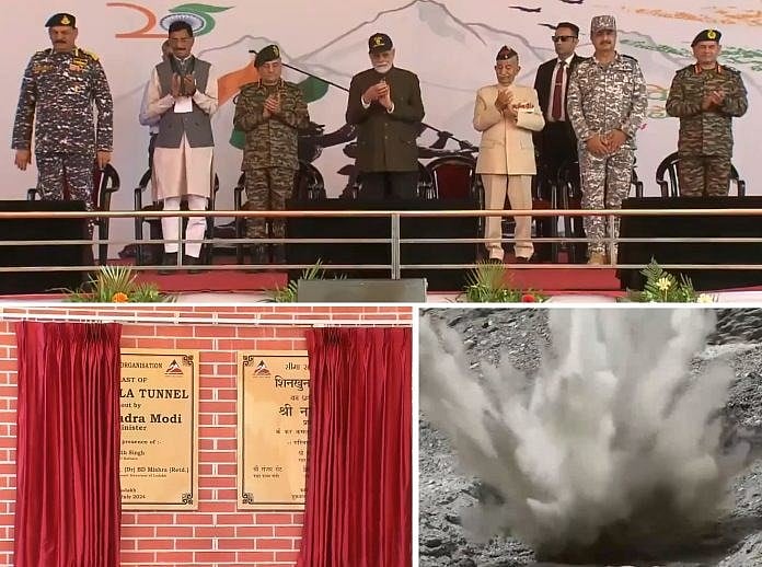 ಲಡಾಖ್: ಶಿಂಕುನ್ ಲಾ ಸುರಂಗ ಯೋಜನೆಯ ಮೊದಲ ಸ್ಫೋಟ ನೆರವೇರಿಸಿದ ಪ್ರಧಾನಿ ಮೋದಿ; ಸುರಂಗದ ವಿಶೇಷತೆಗಳ ಮಾಹಿತಿ ಇಲ್ಲಿದೆ