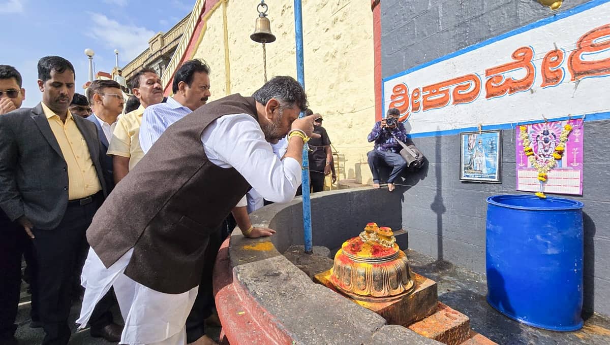 ವಾರಣಾಸಿಯ ಗಂಗಾ ಆರತಿಯಂತೆ, ಕಾವೇರಿ ಆರತಿ ಆಯೋಜನೆ; PPP ಮಾದರಿಯಲ್ಲಿ ಬೃಂದಾವನಕ್ಕೆ ಹೊಸ ರೂಪ: ಡಿ.ಕೆ ಶಿವಕುಮಾರ್
