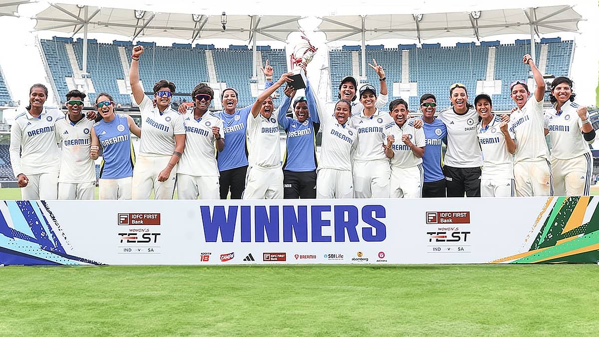 One-off Test: ದಕ್ಷಿಣ ಆಫ್ರಿಕಾ ವಿರುದ್ಧ ಭಾರತ ಮಹಿಳಾ ತಂಡಕ್ಕೆ 10 ವಿಕೆಟ್ ಭರ್ಜರಿ ಜಯ!