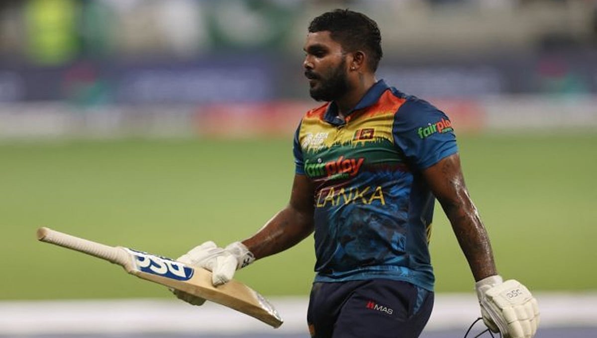 ಭಾರತ ವಿರುದ್ಧದ ಸರಣಿಗೂ ಮುನ್ನ ಶ್ರೀಲಂಕಾ T20 ನಾಯಕ ಸ್ಥಾನಕ್ಕೆ ಹಸರಂಗಾ ರಾಜೀನಾಮೆ 