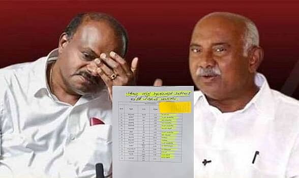 ಕೇಂದ್ರ ಸಚಿವ ಹೆಚ್ಡಿ ಕುಮಾರಸ್ವಾಮಿ, ಹೆಚ್. ವಿಶ್ವನಾಥ್ ಸೇರಿದಂತೆ ಮುಡಾ ನಿವೇಶನ ಪಡೆದ BJP-JDS ನಾಯಕರ ಪಟ್ಟಿ ಬಹಿರಂಗ!