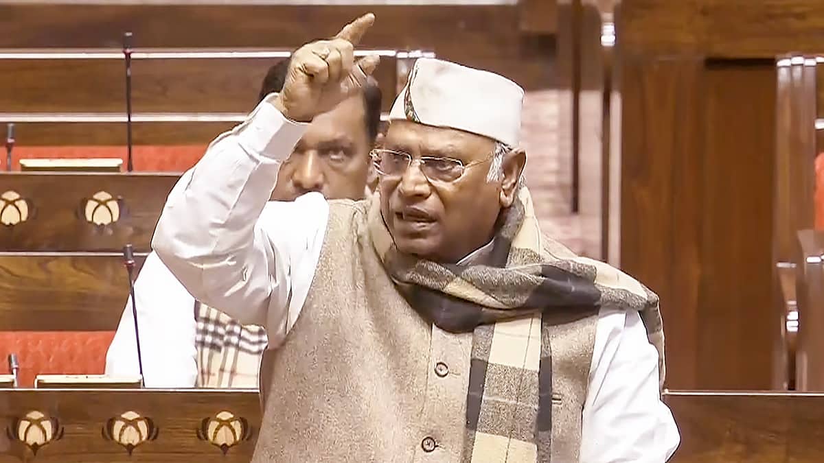 ರಾಷ್ಟ್ರಪತಿ ಭಾಷಣದಲ್ಲಿ ಅಲ್ಪಸಂಖ್ಯಾತರ ಪ್ರಸ್ತಾಪವಿಲ್ಲ, ನಿರಾಶಾದಾಯಕ: ರಾಜ್ಯಸಭೆ ವಿರೋಧ ಪಕ್ಷದ ನಾಯಕ ಖರ್ಗೆ