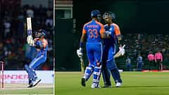 1st T20I: ಭಾರತ ಭರ್ಜರಿ ಬ್ಯಾಟಿಂಗ್, ಶ್ರೀಲಂಕಾಗೆ ಗೆಲ್ಲಲು 214 ರನ್ ಬೃಹತ್ ಗುರಿ