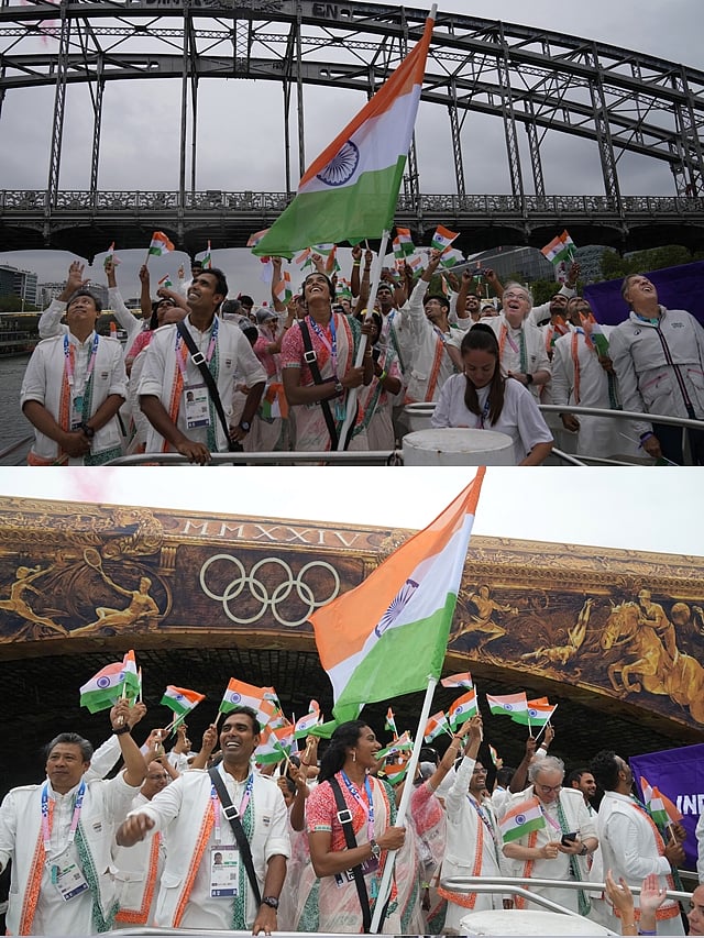 ಒಲಿಂಪಿಕ್ಸ್ 2024 ಉದ್ಘಾಟನೆಯ ಚಿತ್ತಾಕರ್ಷಕ ಕ್ಷಣಗಳು...