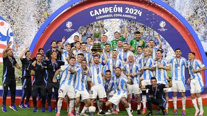 Copa America Final: ಕೊಲಂಬಿಯಾ ವಿರುದ್ಧ ಅರ್ಜೆಂಟಿನಾಗೆ ವಿರೋಚಿತ ಗೆಲುವು, ದಾಖಲೆಯ 16ನೇ ಬಾರಿಗೆ ಪ್ರಶಸ್ತಿ!