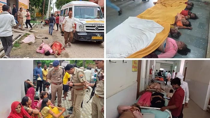 ಹತ್ರಾಸ್ ಕಾಲ್ತುಳಿತದಲ್ಲಿ 100ಕ್ಕೂ ಹೆಚ್ಚು ಮಂದಿ ಸಾವು: ಮೃತರ ಕುಟುಂಬಕ್ಕೆ PM ಮೋದಿ, ಸಿಎಂ ಯೋಗಿ ತಲಾ 2 ಲಕ್ಷ ರೂ ಪರಿಹಾರ ಘೋಷಣೆ