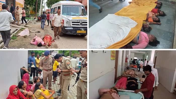 ಹತ್ರಾಸ್ ಕಾಲ್ತುಳಿತದಲ್ಲಿ 100ಕ್ಕೂ ಹೆಚ್ಚು ಮಂದಿ ಸಾವು: ಮೃತರ ಕುಟುಂಬಕ್ಕೆ PM ಮೋದಿ, ಸಿಎಂ ಯೋಗಿ ತಲಾ 2 ಲಕ್ಷ ರೂ ಪರಿಹಾರ ಘೋಷಣೆ